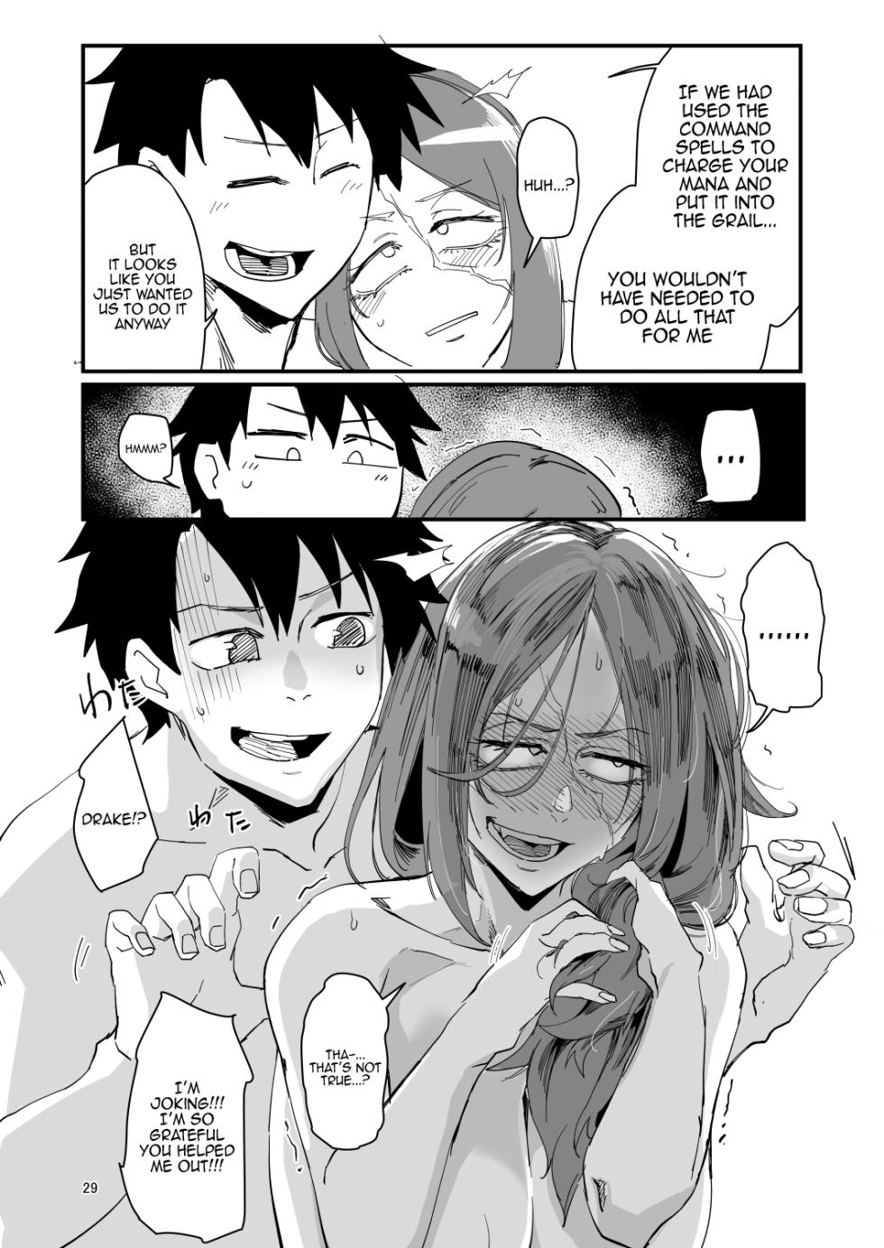 [Sucharaka Knight! (Orita)] Genkai Drake-san DeliHeal Kaigyou Hen | Drake is at Her Limit. Starting Out As A Delivery Prostitute (Fate/Grand Order) [English] {Doujins.com} [Digital] - Page 28