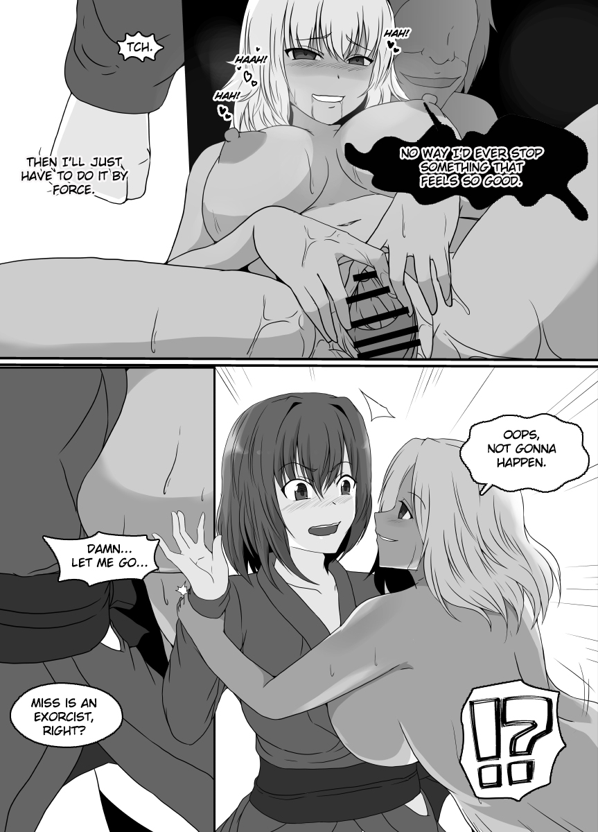 [Hyoui no Jikan (Shimakawa)] Shinmai Joreishi wa  Akuryo ni   Tsukareru | The Possessed Novice Exorcist   [English] [TheFrogManScans] - Page 8