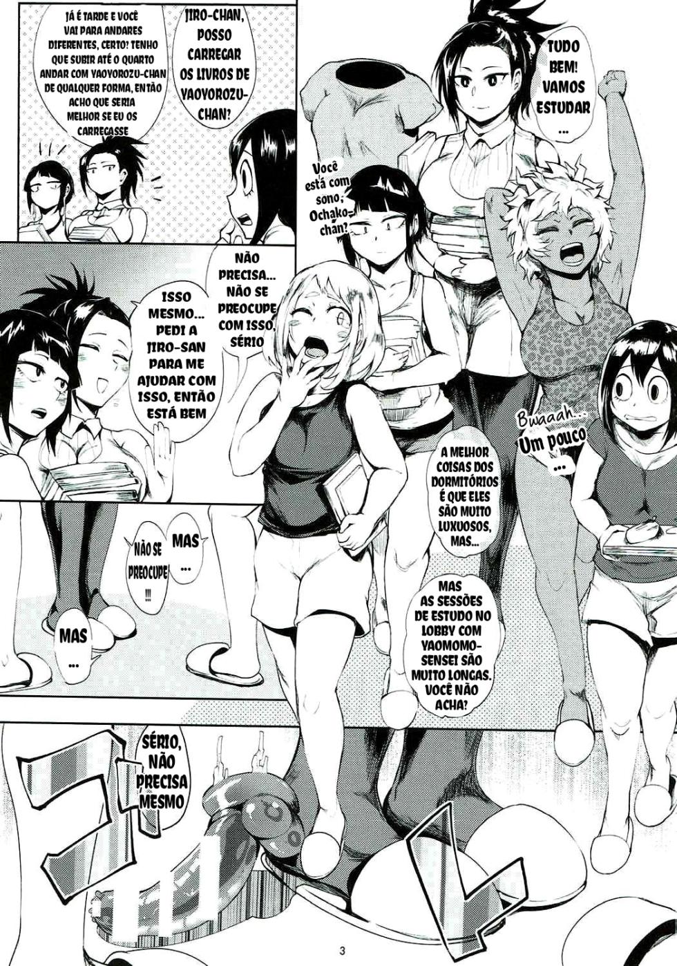 (C92) [Totsugasa (Sagattoru)] Jirou Lab (Boku no Hero Academia) [Portuguese-BR] - Page 2