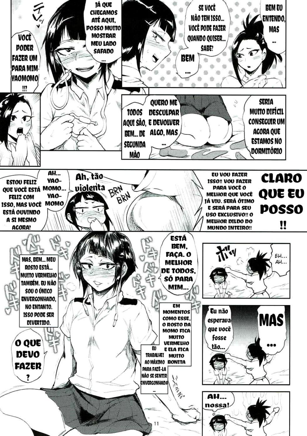 (C92) [Totsugasa (Sagattoru)] Jirou Lab (Boku no Hero Academia) [Portuguese-BR] - Page 10