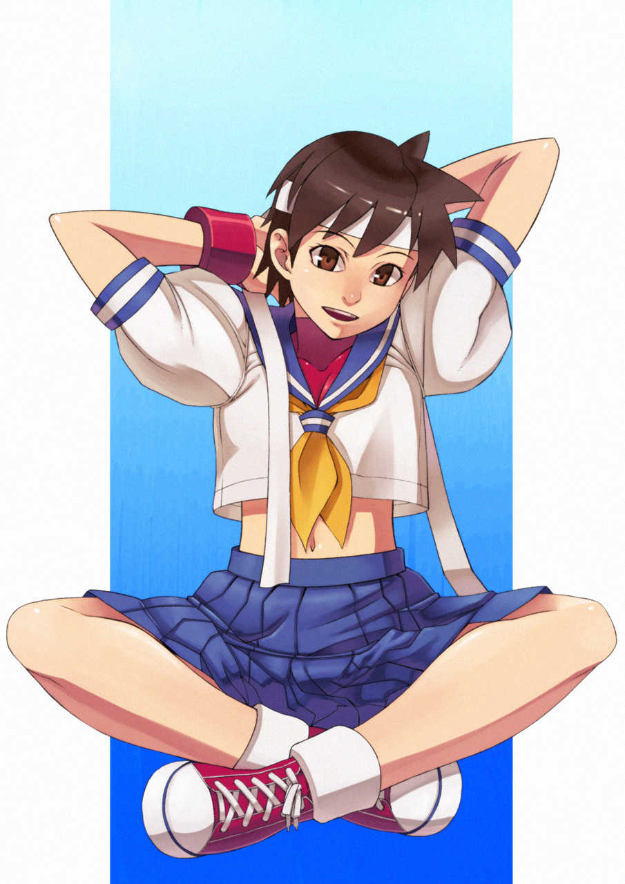 [4st Injection] Sakura Ganbatte Mita! (Street Fighter) - Page 35
