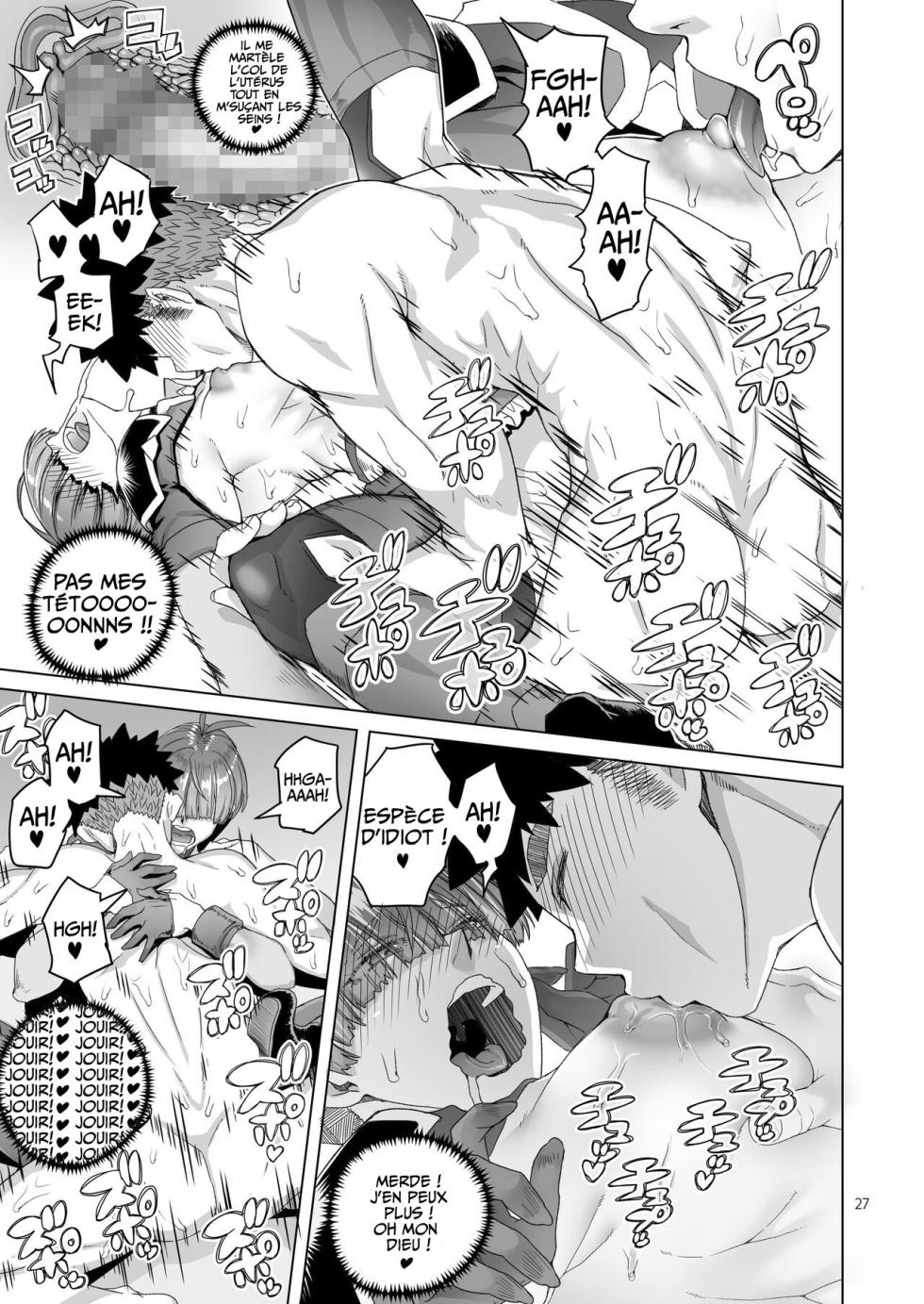 [Asaki Blog Branch Office (Asaki Takayuki)] Rouwan Nyokenshi wa Kakusenai | Rowan, L'Épéiste ne peut pas se Cacher [French] [L'Aile-ou-la-Cuisse-Trad] [Digital] - Page 26
