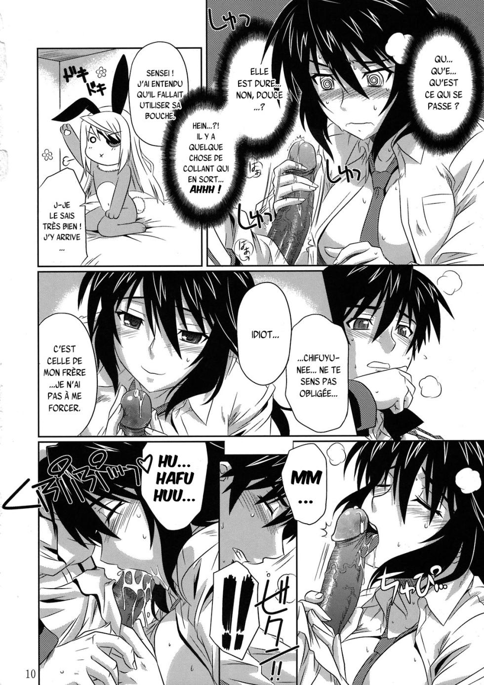 (C80) [CAZA MAYOR (Tsutsumi Akari)] is Incest Strategy (IS <Infinite Stratos>) [French] {SAXtrad} [Decensored] - Page 10