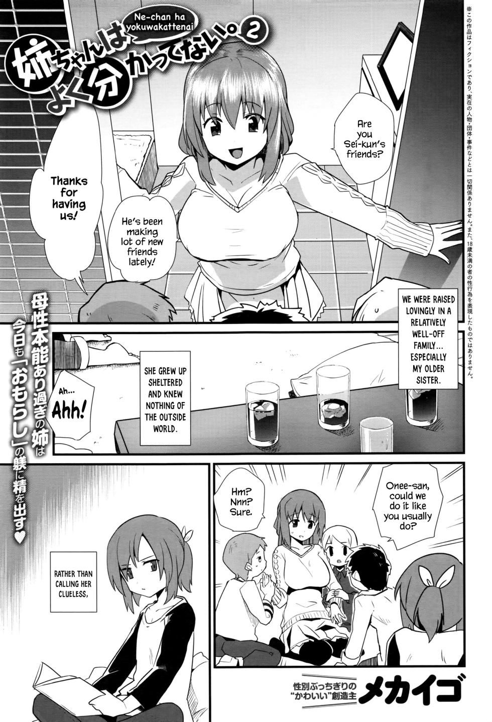 [Mekaigo] Nee-chan wa yoku wakattenai. | My Older Sister Doesn't Really Understand. Ch. 1-3 [English] [YxTL] - Page 21