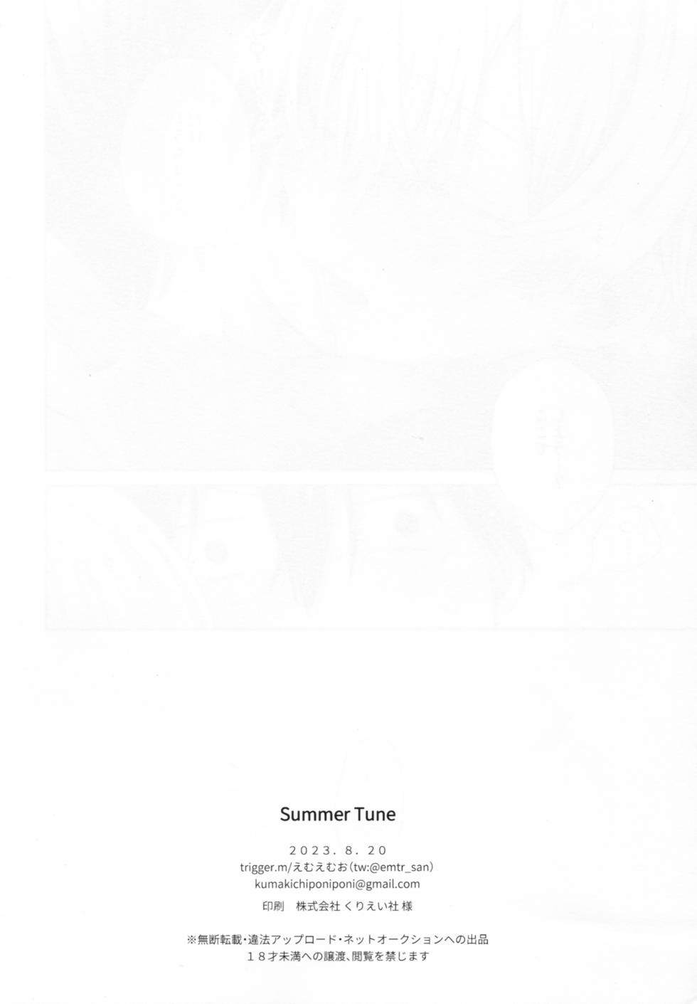 (SUPERKansai29) [trigger.m (Emu Emuo)] Summer Tune (Sword Art Online) - Page 12