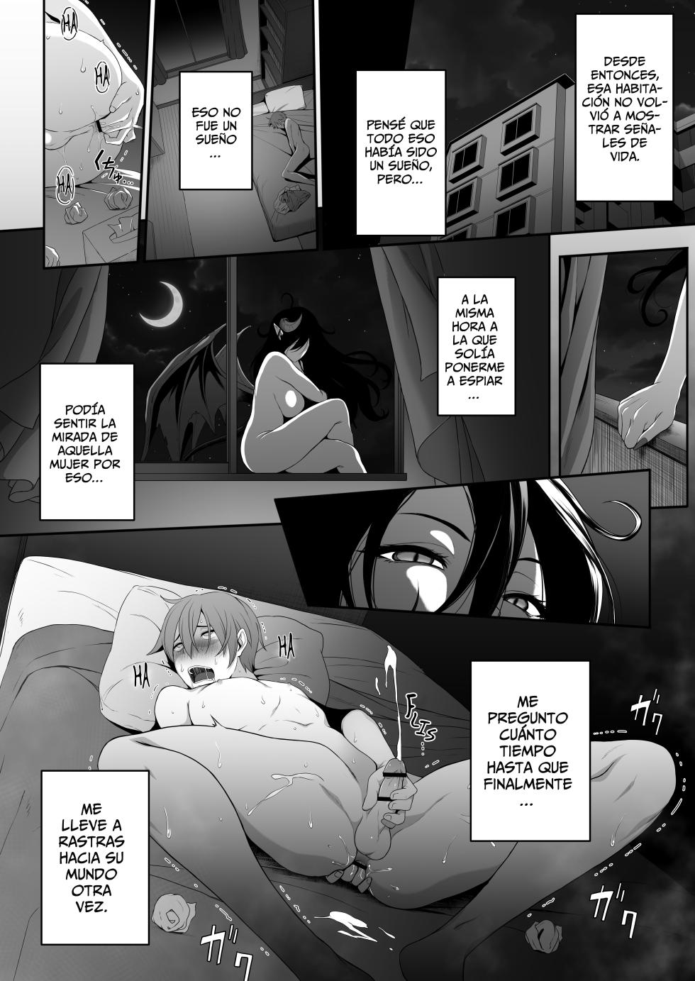 [Amai Wakusei] La Historia de Como Una Señora súcubo Me Robó La Virginidad por Delante y por Detrás - Inma no Onee-san ni Doutei Ochinchin to Oshiri o Torotoro ni Kaihatsu Sarechau Hanashi [Spanish] [Horchata Scans] - Page 30
