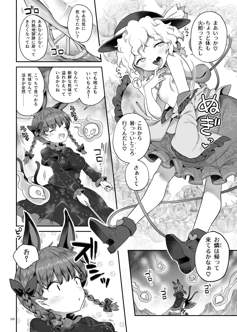 [Unmei no Ikasumi (Harusame) Super Id (Touhou Project) [Digital] - Page 9