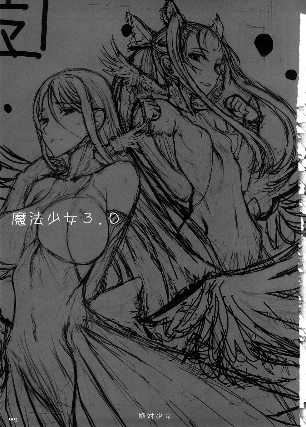 (C74) [Zettai Shoujo (RAITA)] Mahou Shoujo 3.0 (Zero no Tsukaima, Zettai Junpaku Mahou Shoujo) [English] [SaHa] - Page 2