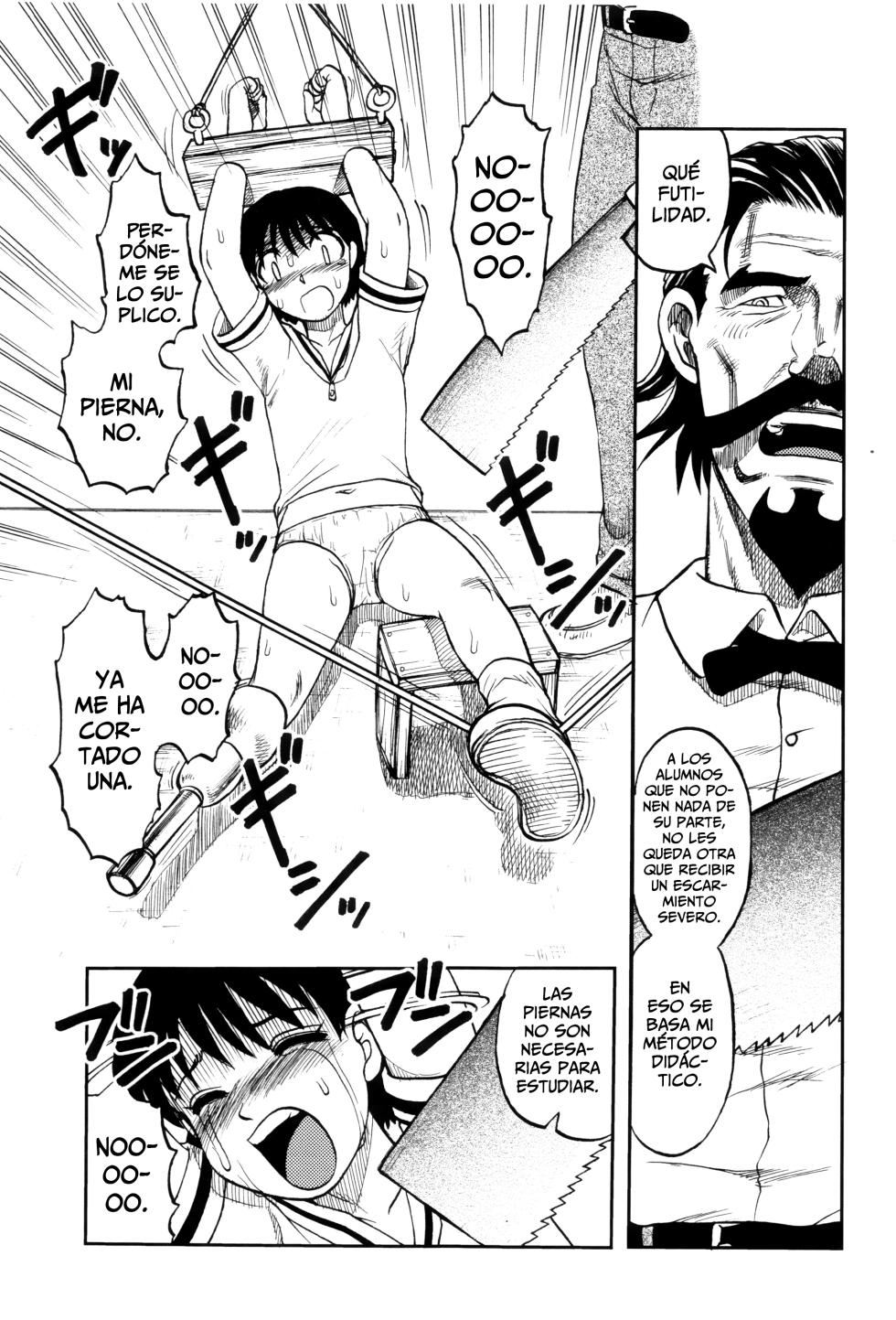 [Uziga Waita] El Profesor Salvador Dice Que La Letra Con Sangre Entra (Chishigoyomi) [Spanish] [Horchata Scans] - Page 5