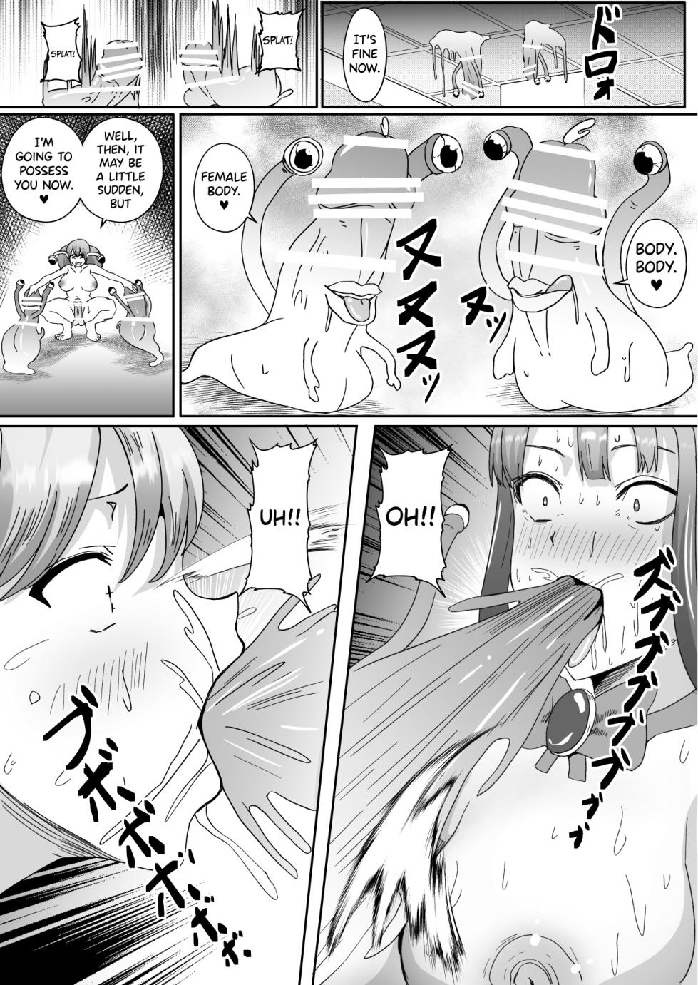 [Icchao Murasakiimoren new] Chinpo ni Kiseisare Kintama ni Jinkaku o Utsusareta Mahou Shoujo [English] [bribiri] - Page 37