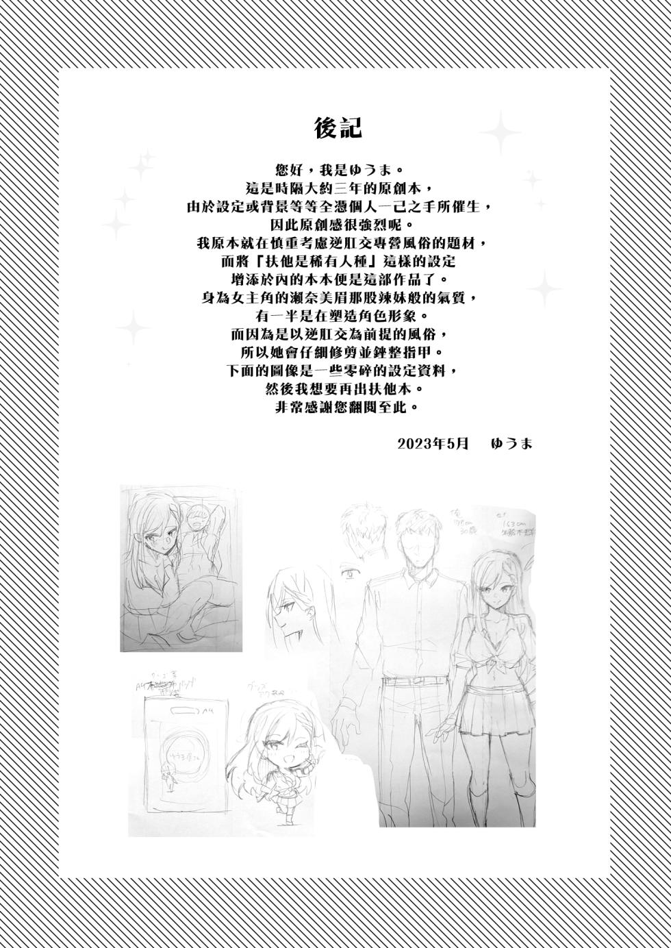 [Yumaya-san (Yuma)] Uwasa no Futanari Gyaku Anal Fuuzoku | 傳聞中的扶他逆肛交風俗 [Chinese] [漢化組漢化組] [Digital] - Page 25