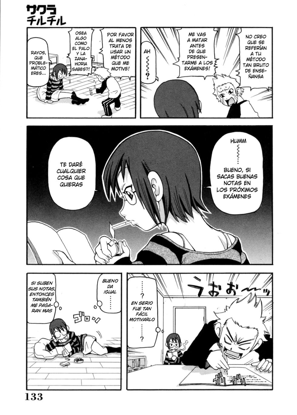 [John K. Pe-ta] Sakura Chiruchiru (Chou Monzetsu Curriculum) [Spanish] [Harenchi no Fansub] [Decensored] - Page 3