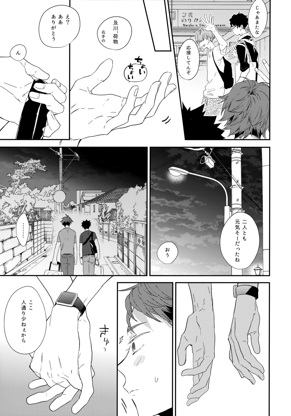 (SUPER RTS!! 2023) [Uchidome (Konno)] SOCIAL NETWORK SERVICE (Haikyuu!!) - Page 6