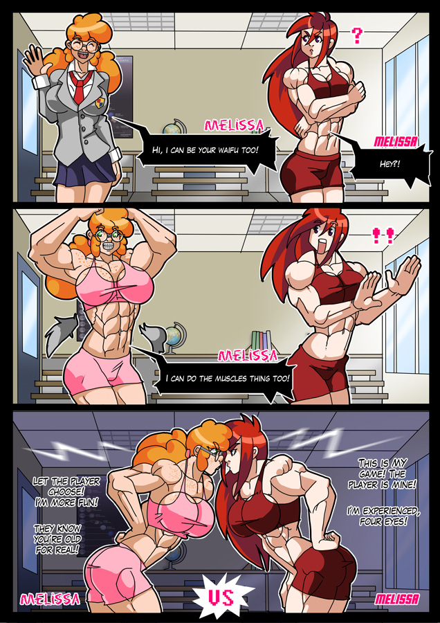 Muscle girl - Page 1
