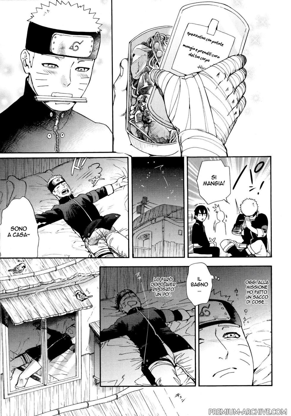(C96) [a 3103 hut (Satomi)] Tsuyo Gari, Dakishimete | Lo sò che Bluffi , Abbracciami (Naruto) [Italian] - Page 14