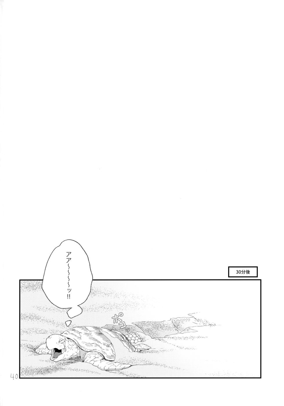 (HaruCC31) [Kaseki no Kuni (Kase)] Sono Toki wa, Omae to (Fumetsu no Anata e) - Page 39