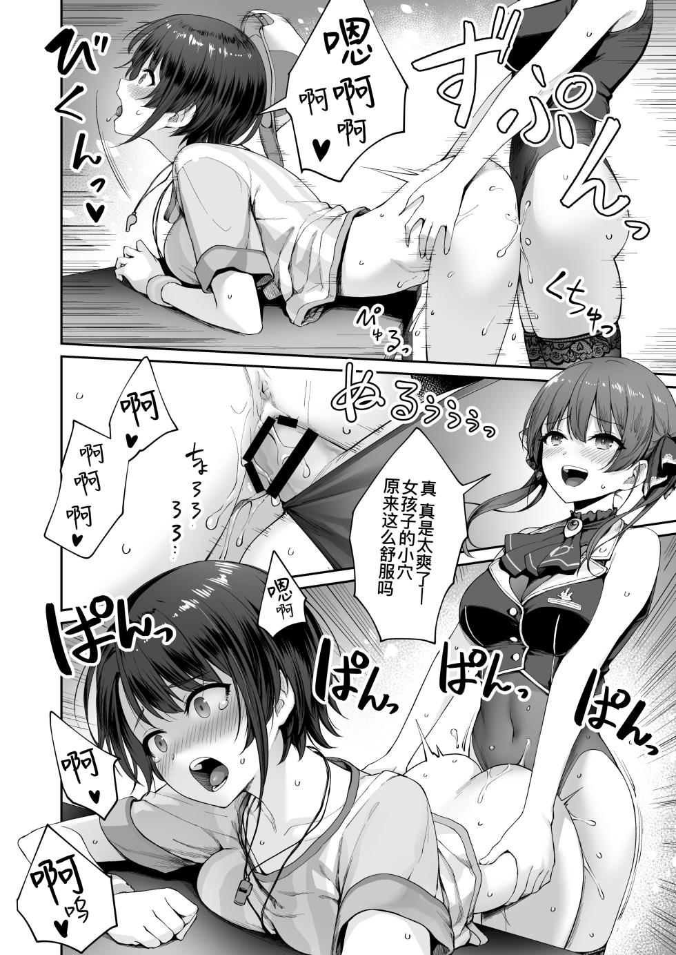 [Beni Murasaki (Benimura Karu)] Marine no Yari Chirakashi WEEK | 玛琳这周干了个爽 (Hololive) [Chinese] [暴碧汉化组] - Page 20