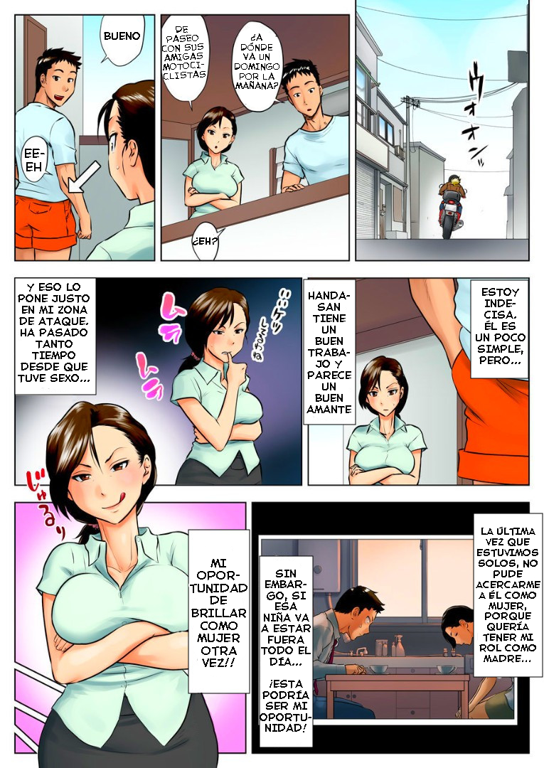 [GUNsRYU] Miboujin Naoko | Naoko la Viuda [Spanish] [J.C. Translations] - Page 6