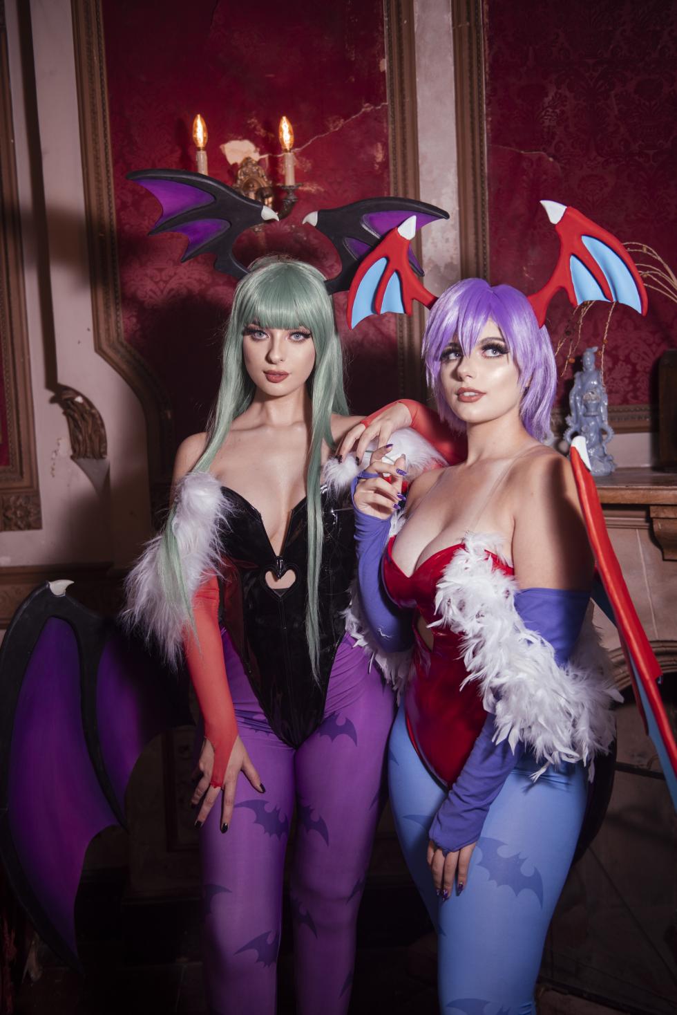 Valentina Kryp & Juli Girlofnox - Morrigan & Lilith - Page 1