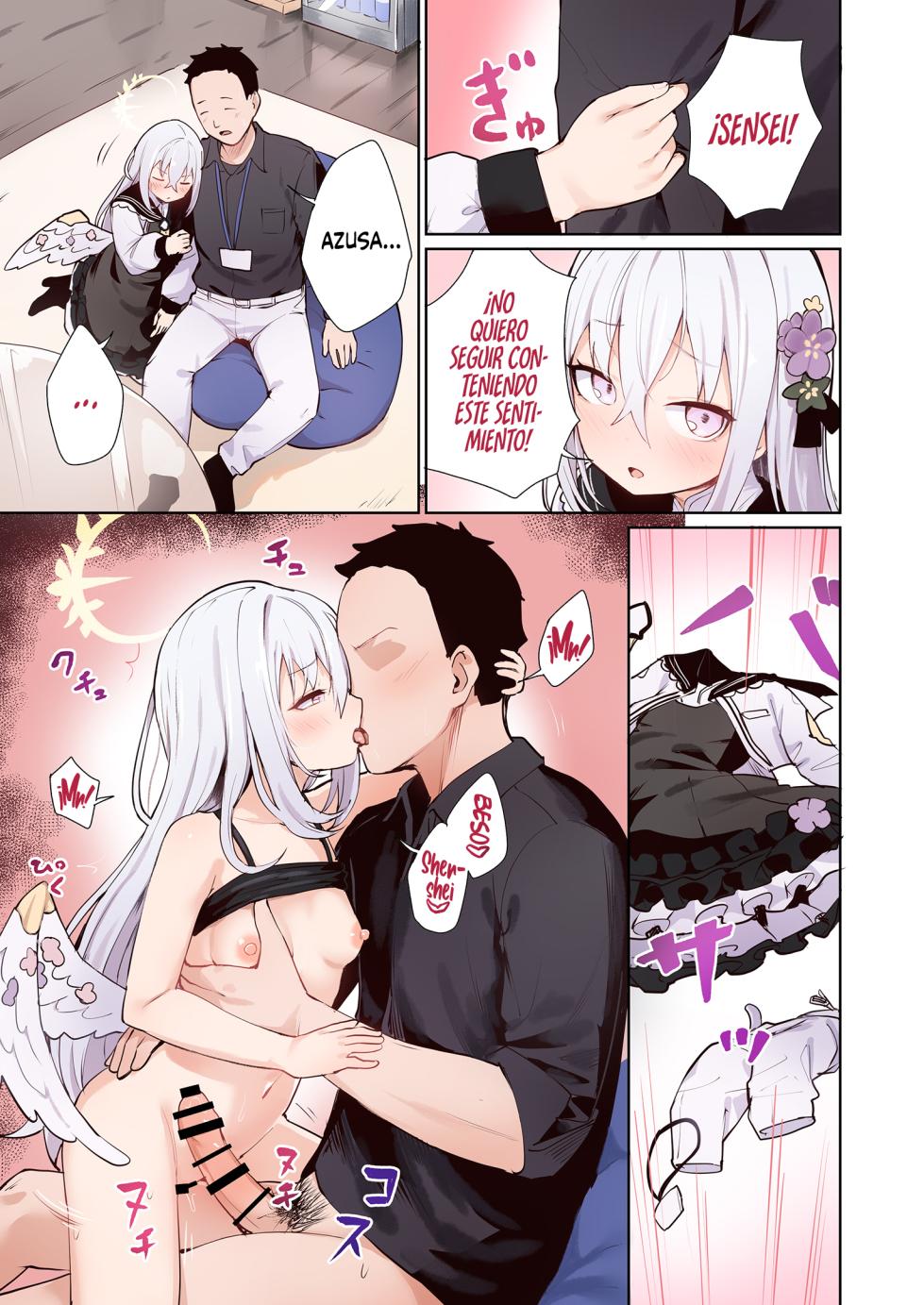 [Milk Farm Tanaka (Various)] BluArch Koubi Goudou ~Risei to Honnou no Ambivalent~ (Blue Archive) [Spanish] [Rakuen Translations] [Digital] [Incomplete] - Page 3
