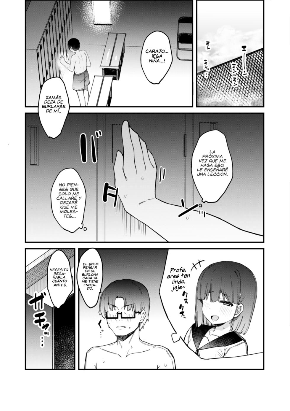 [Tamatama Sanmyaku (Tamatanuki)] Itazura Zuki na Oshiego to Houkago Ecchi | Haciendo Cosas Sucias Después de Clases con una Alumna Diabólica [Spanish] [NekoCreme] [Digital] - Page 13