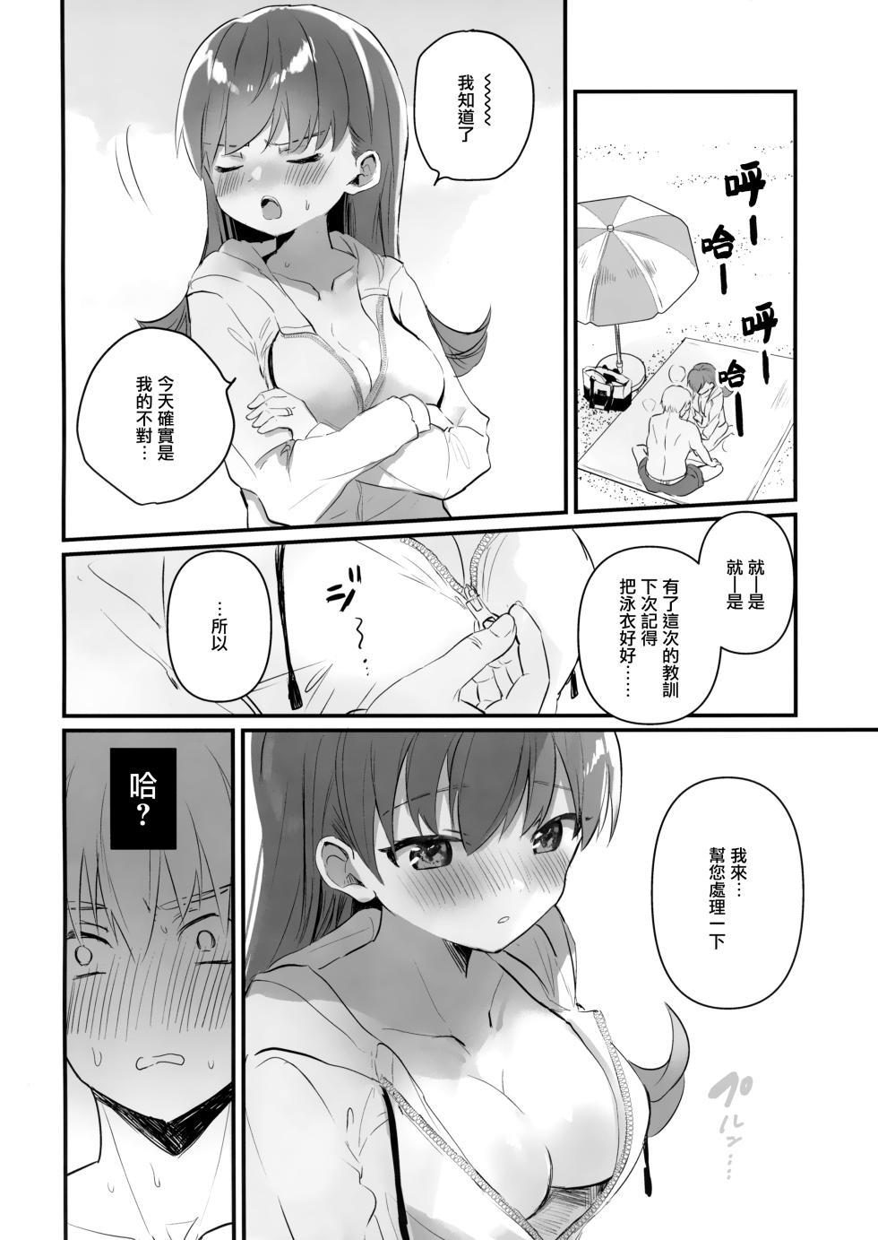 (C100) [Grand Plié. (Nanahamu)] Dosukebe★Summer Book (Kantai Collection -KanColle-) [Chinese] [无毒汉化组] - Page 12