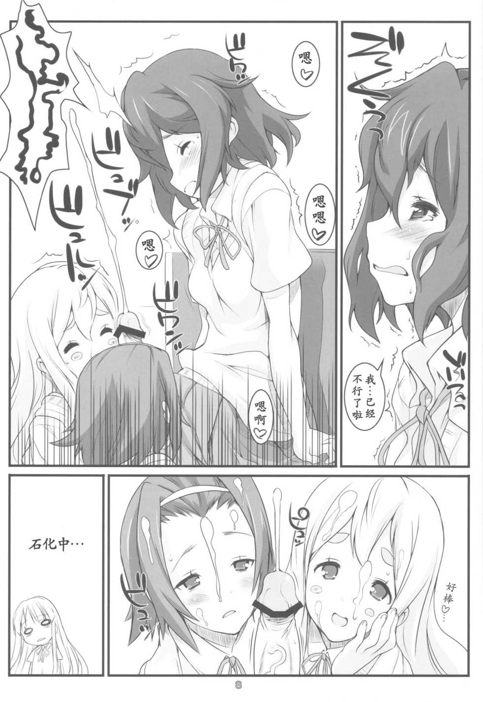 (C78) [Fountain's Square (Hagiya Masakage)] HEAT FLOOR (K-ON!) [Chinese] [神风汉化] - Page 8