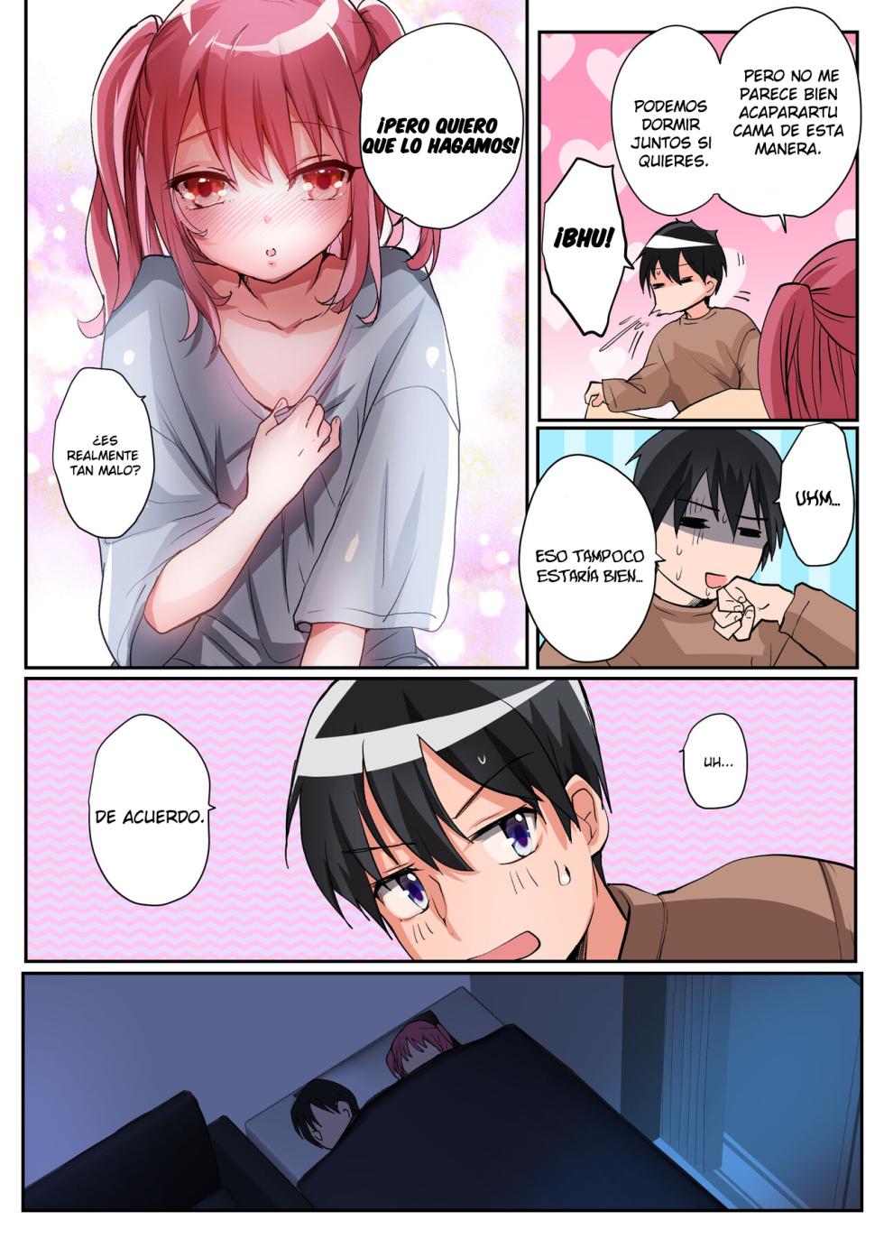 [Amuai Okashi Seisakusho (Tsukumaru)] TS Succubus Life ~Ayashii Shoujo ni Goyoujin~ | TS Succubus Life ~Beware of Suspicious Girls!~ [Spanish] [TF Scan] - Page 8