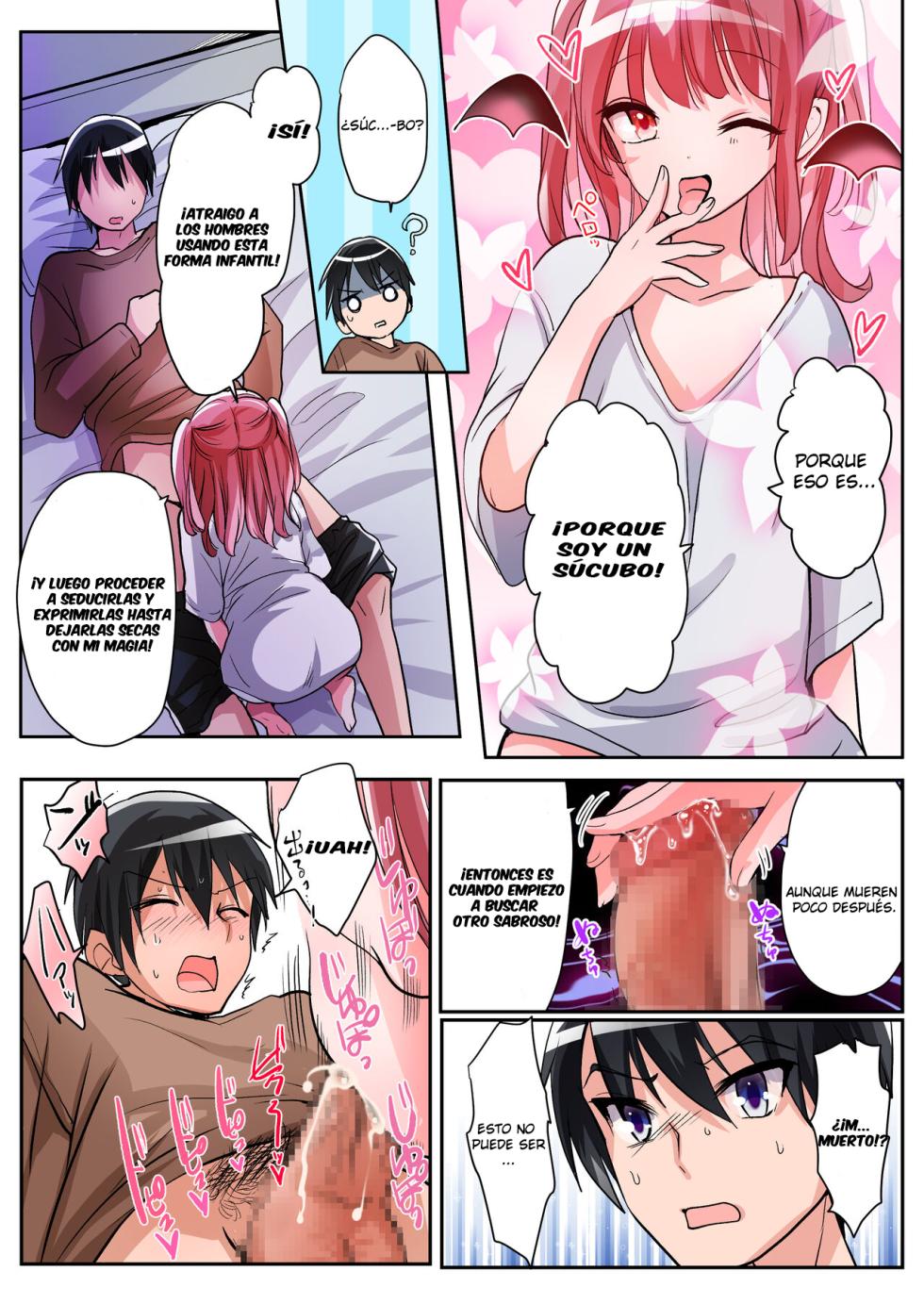 [Amuai Okashi Seisakusho (Tsukumaru)] TS Succubus Life ~Ayashii Shoujo ni Goyoujin~ | TS Succubus Life ~Beware of Suspicious Girls!~ [Spanish] [TF Scan] - Page 14