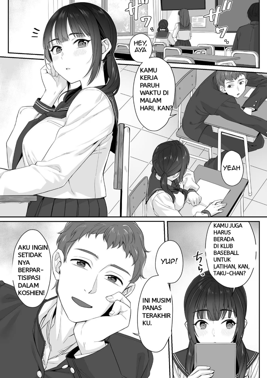 [miniru] Junboku Joshikousei wa Oyaji Iro ni Somerarete Comic Ban Ch. 1&2 [Indonesia] (UStranslation) - Page 2