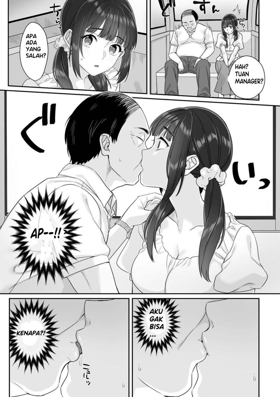 [miniru] Junboku Joshikousei wa Oyaji Iro ni Somerarete Comic Ban Ch. 1&2 [Indonesia] (UStranslation) - Page 14