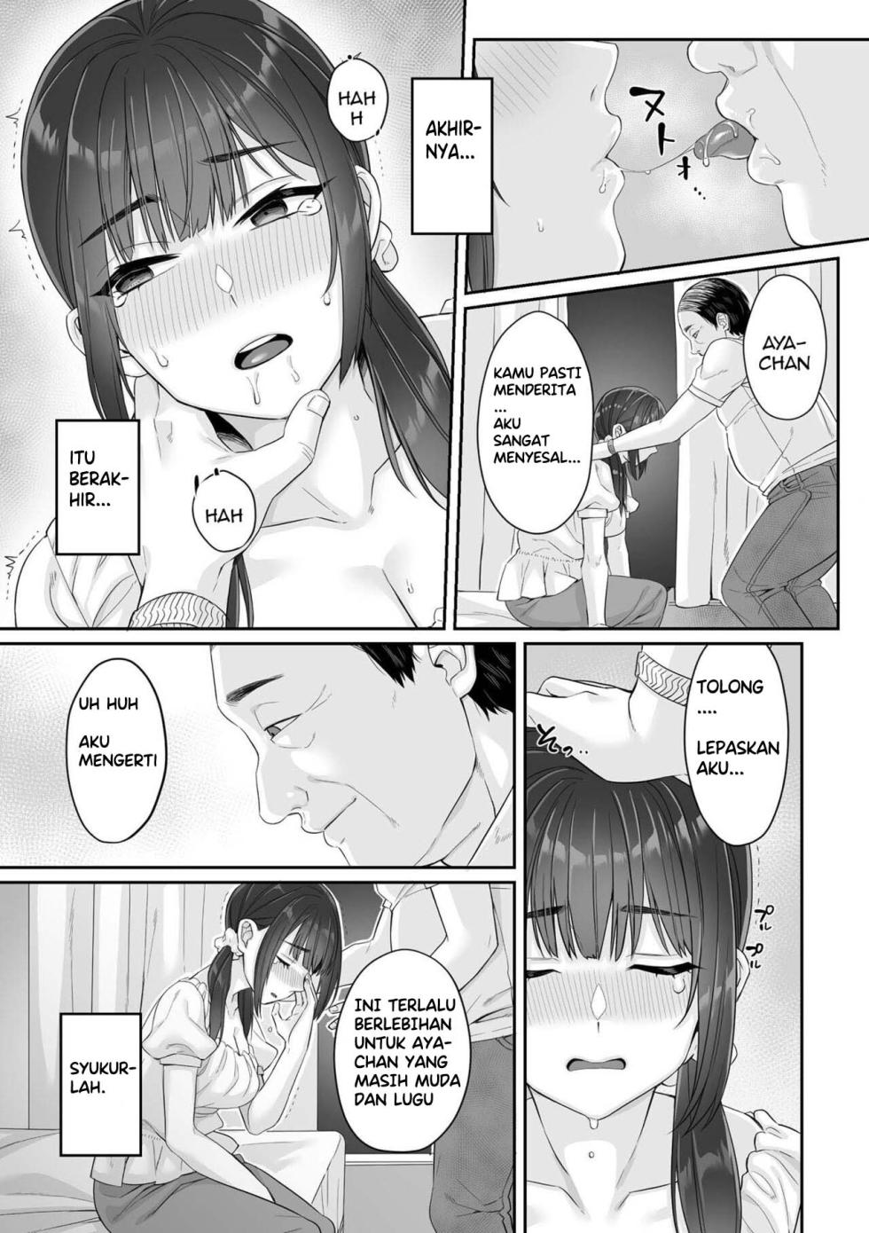 [miniru] Junboku Joshikousei wa Oyaji Iro ni Somerarete Comic Ban Ch. 1&2 [Indonesia] (UStranslation) - Page 22