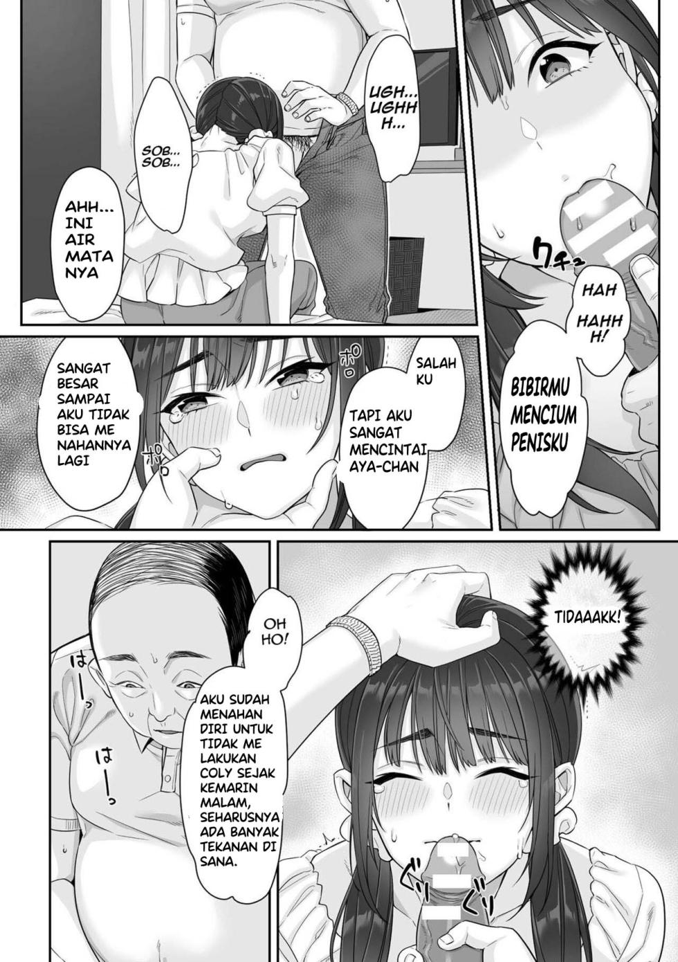 [miniru] Junboku Joshikousei wa Oyaji Iro ni Somerarete Comic Ban Ch. 1&2 [Indonesia] (UStranslation) - Page 25