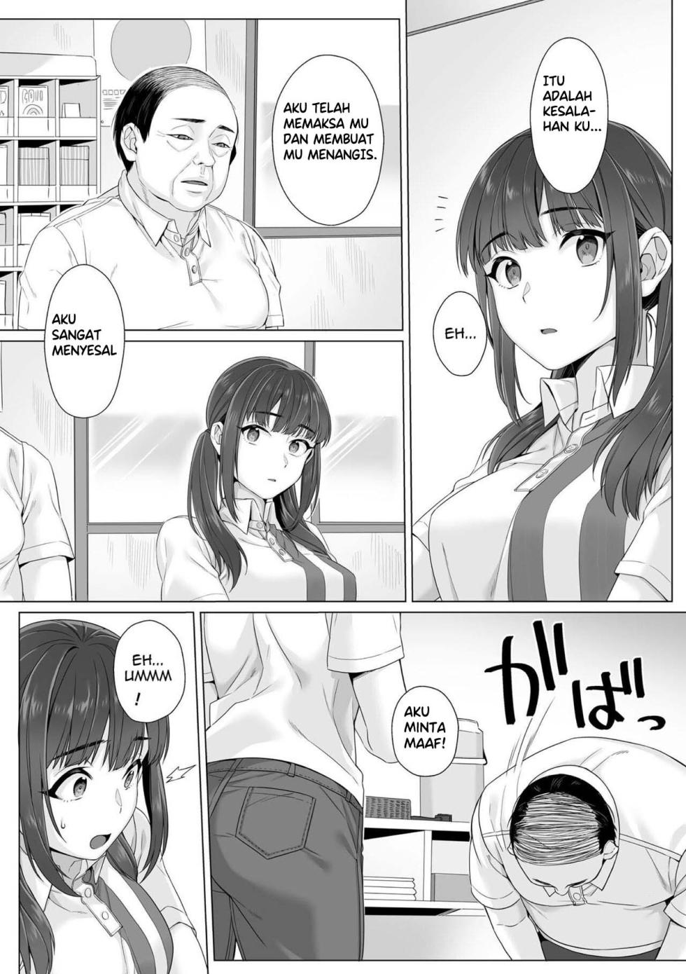 [miniru] Junboku Joshikousei wa Oyaji Iro ni Somerarete Comic Ban Ch. 1&2 [Indonesia] (UStranslation) - Page 36