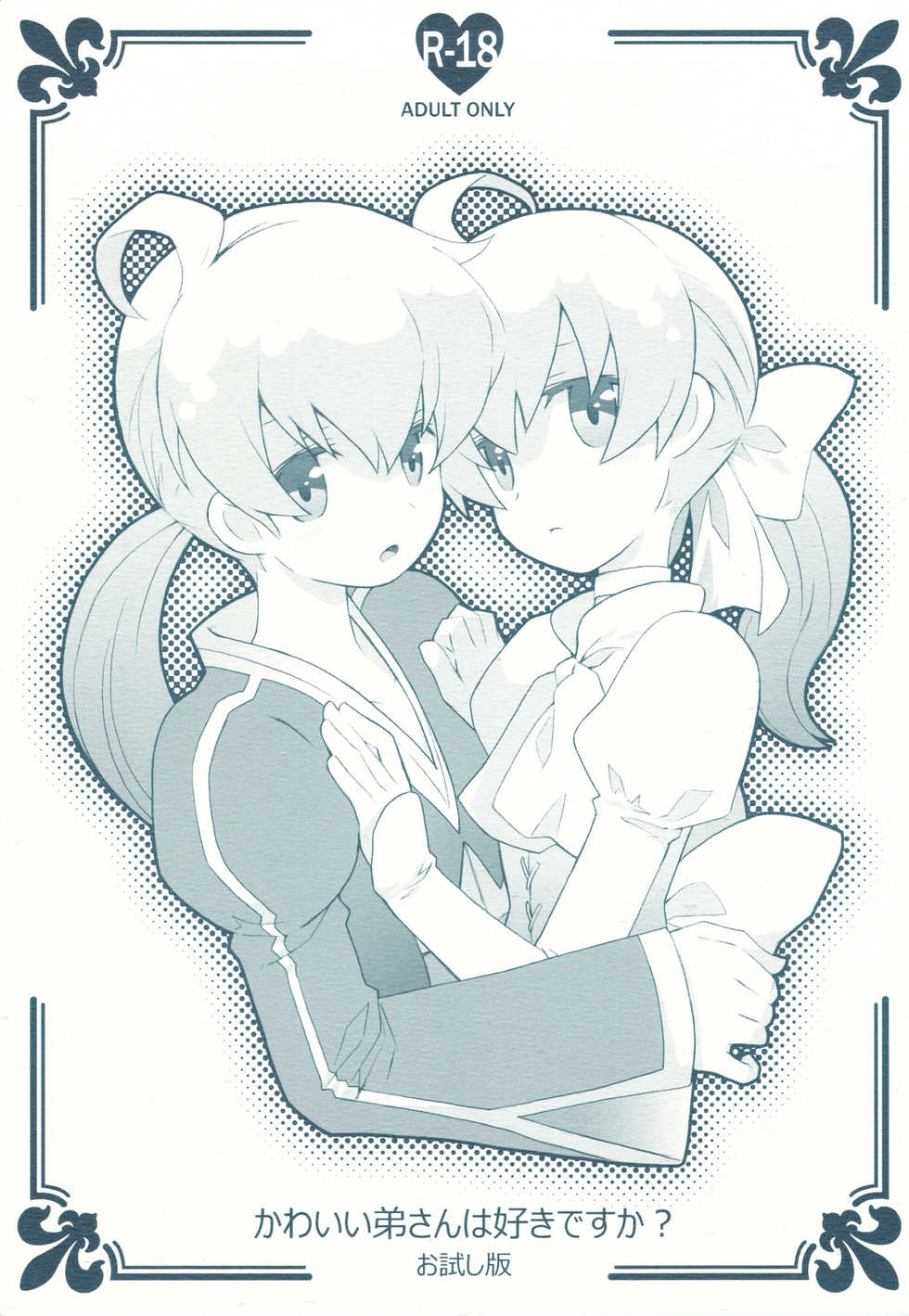 (C78) [Bakuhatsu BRS. (B.Tarou)] Kawaii Otouto-san wa Suki desu ka? Otameshiban (Final Fantasy Tactics) - Page 1