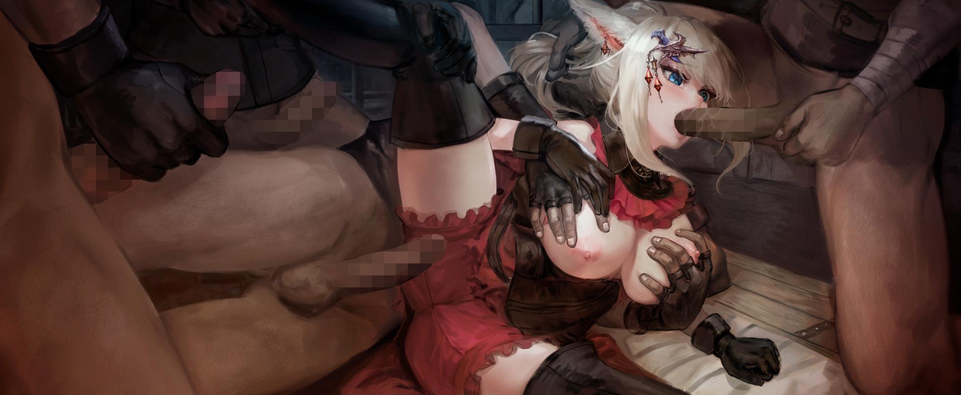[Alber] skeb ff14 ‎Miqo'te - Page 3
