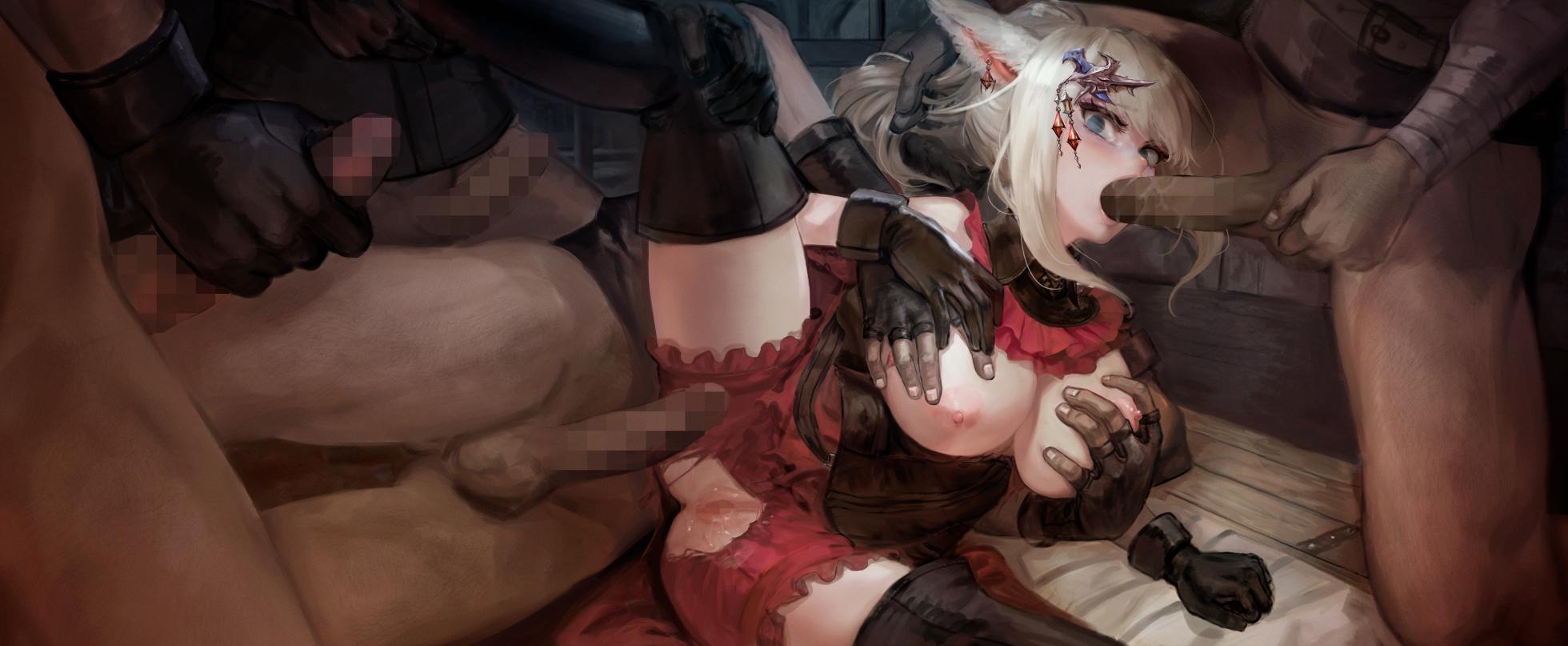 [Alber] skeb ff14 ‎Miqo'te - Page 4