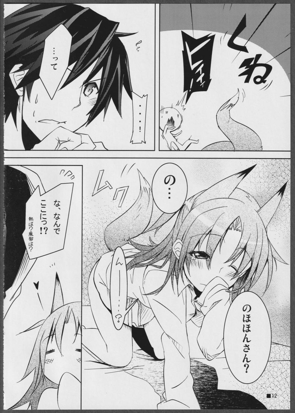 (C81) [STRAY SHEEP (Mino Inomi)] Nohohon-san no Hon #01 (IS <Infinite Stratos>) - Page 12