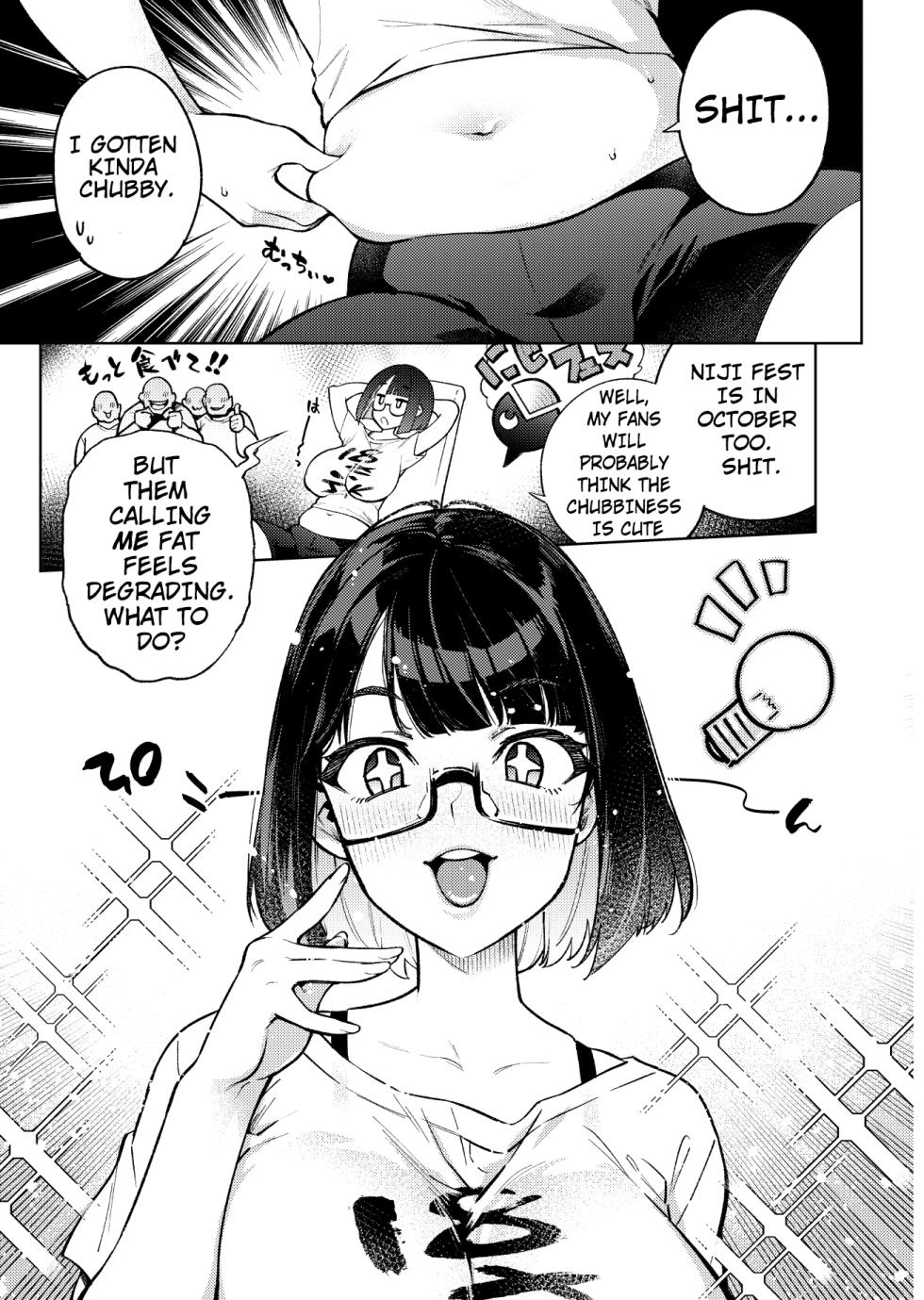 [Yukikagerou (KANZUME)] Muchimuchi JK to SEX Diet, Suru?  | Chubby JK tries a SEX Diet?  (Seto Miyako) [English] [Sonicdude313] [Digital] - Page 4