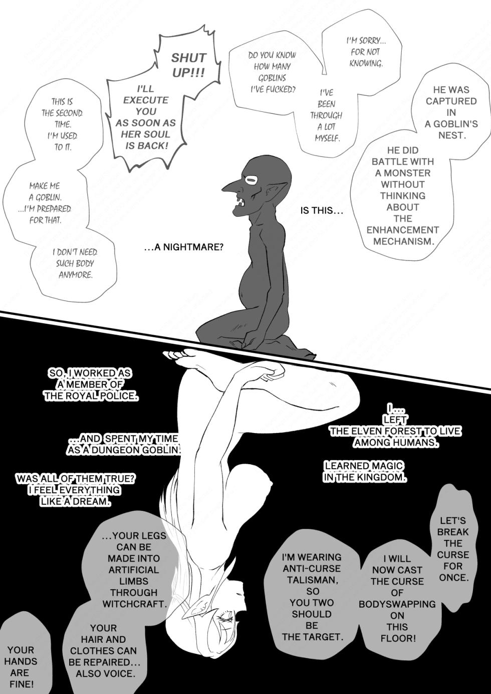 [Hotel Shikinseki (Protohotel)] Irekawari no Wana ~Elf Majutsushi Liza no Kikan~ | THE BODYSWAPPING TRAP ~LIZA THE WIZARD ELF IS BACK~ [English] [Digital] - Page 37