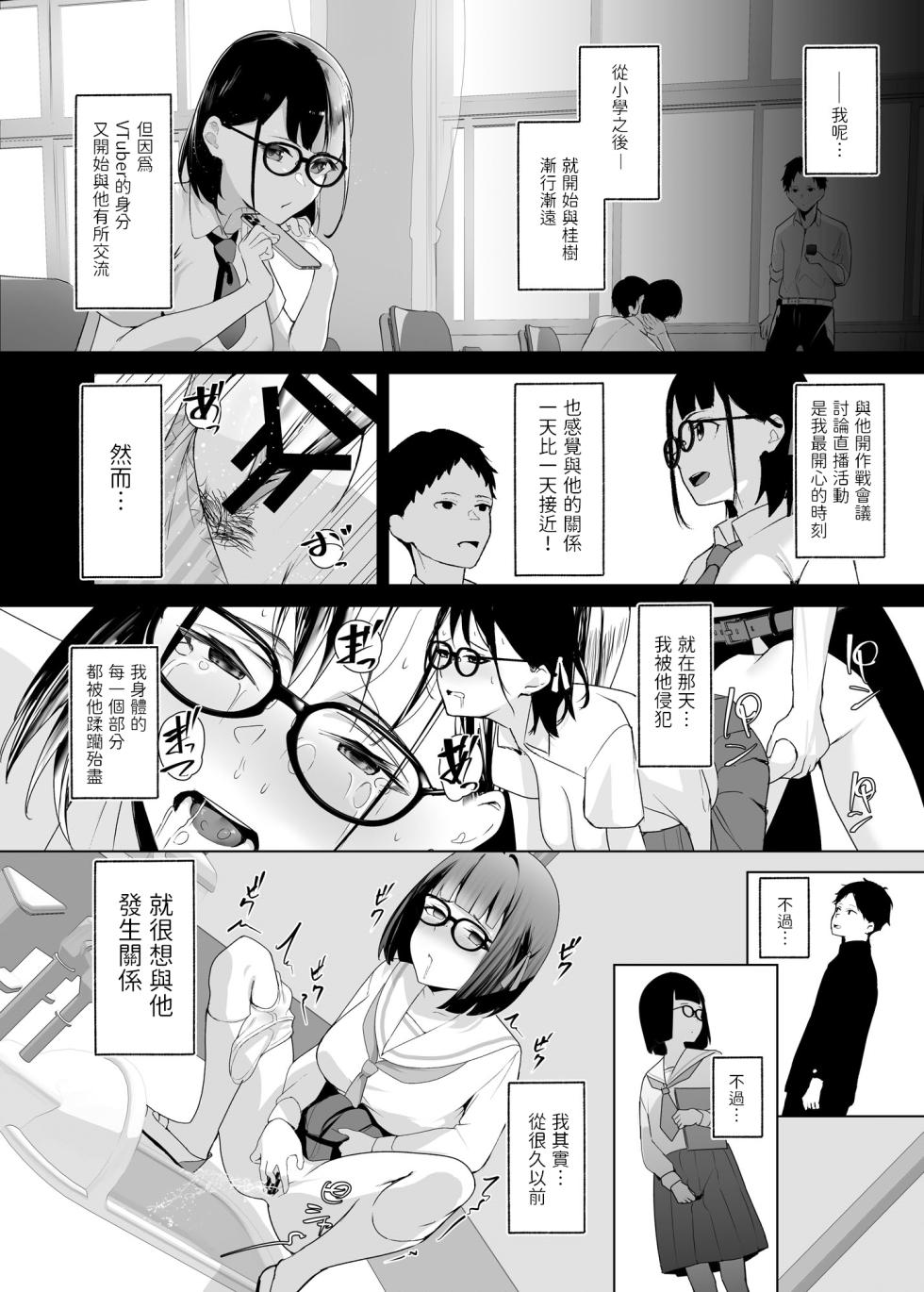 [Koubai Nadeshiko (Akausu Ko)] Osananajimi VTuber to Hanten Gachikoi Listener [Chinese] [Digital] - Page 17