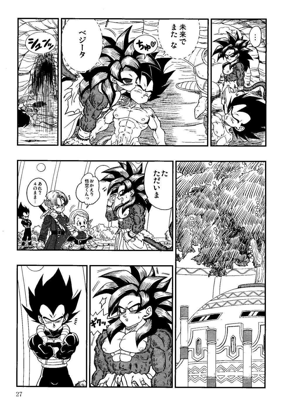 (Dragon Survival 3) [Toriaezu Namade. (Amatsu)] Time Paradox (Dragon Ball GT) - Page 26