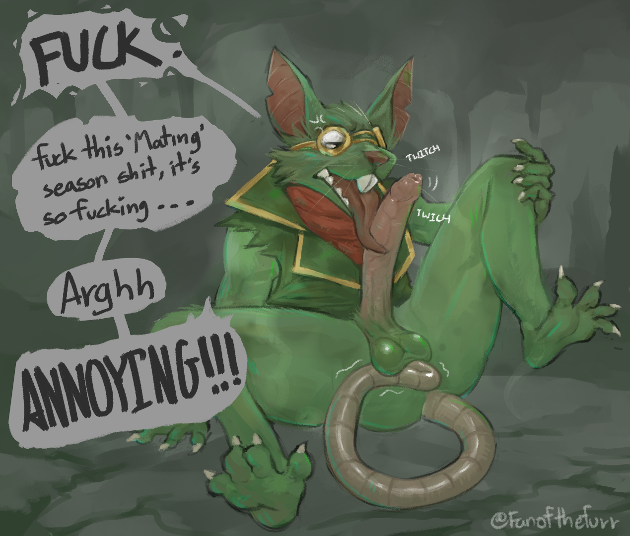 [Fanofthefurr] Pent up twitch! - Page 1