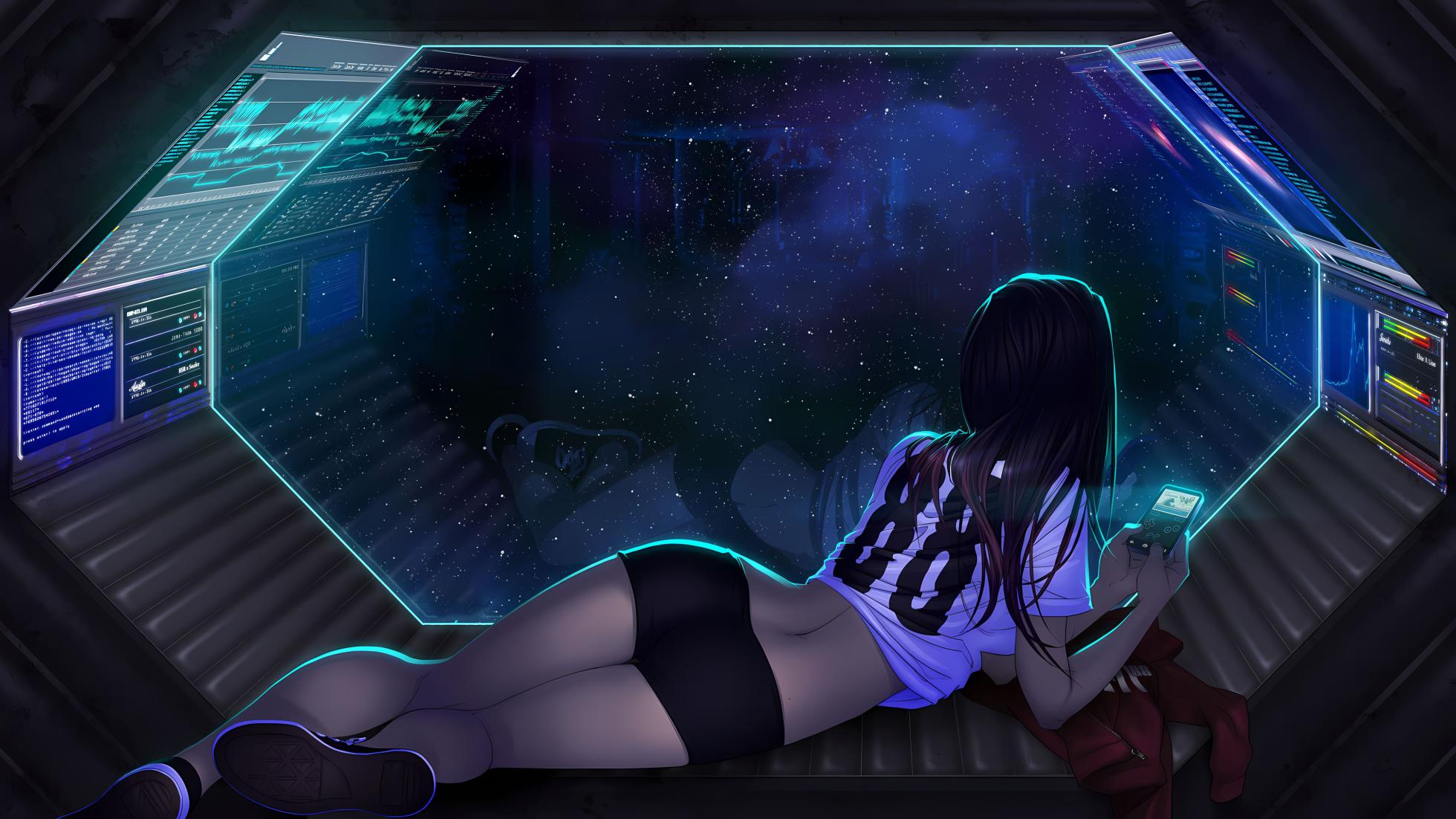 Space girl 88 wallpapers - 4k+ UPSCALED by 777Awesomsun - Page 2