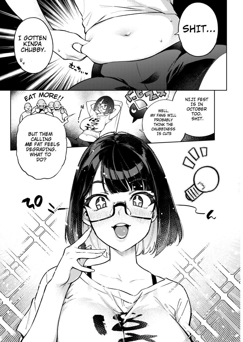[Yukikagerou (KANZUME)] Muchimuchi JK to SEX Diet, Suru?  | Chubby JK tries a SEX Diet?  (Seto Miyako) [English] [Sonicdude313] [Digital] - Page 4