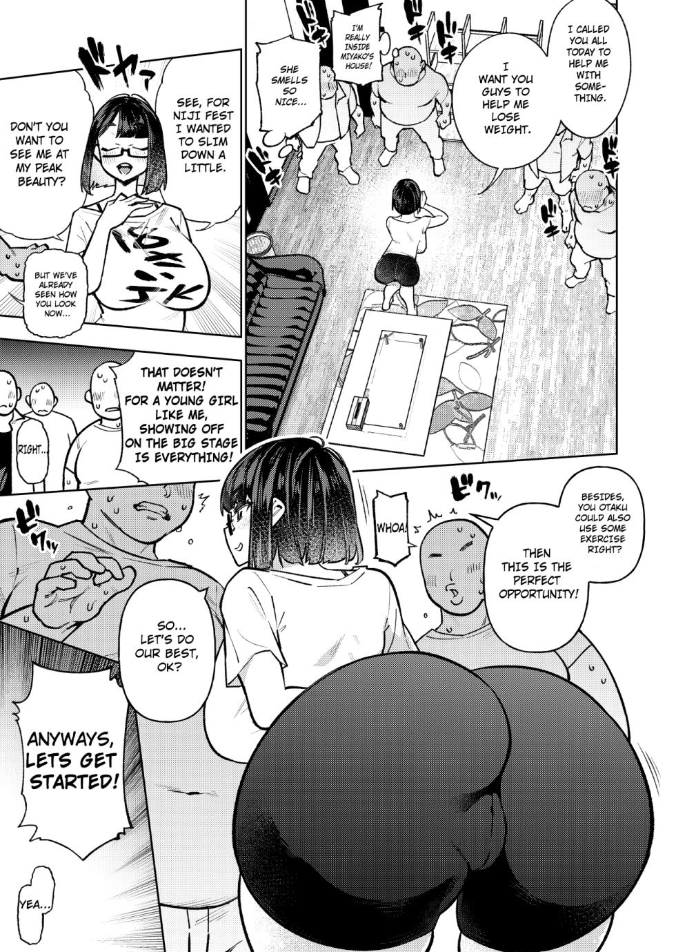 [Yukikagerou (KANZUME)] Muchimuchi JK to SEX Diet, Suru?  | Chubby JK tries a SEX Diet?  (Seto Miyako) [English] [Sonicdude313] [Digital] - Page 6