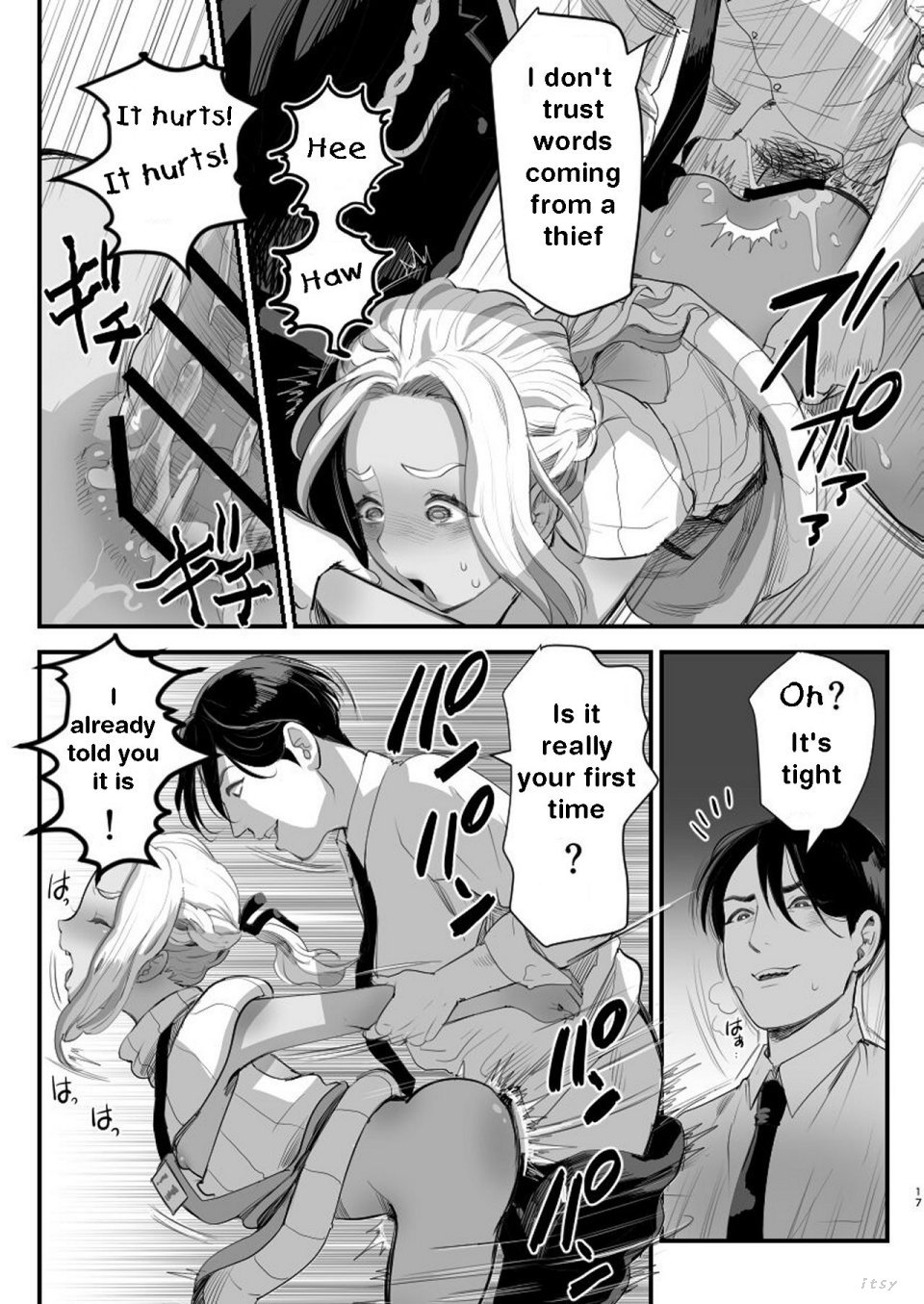 [Groggy-chou (Guro Tsuki)] Manbiki Shounen | The Year of Shoplifting Prostitute [English][itsy] - Page 17
