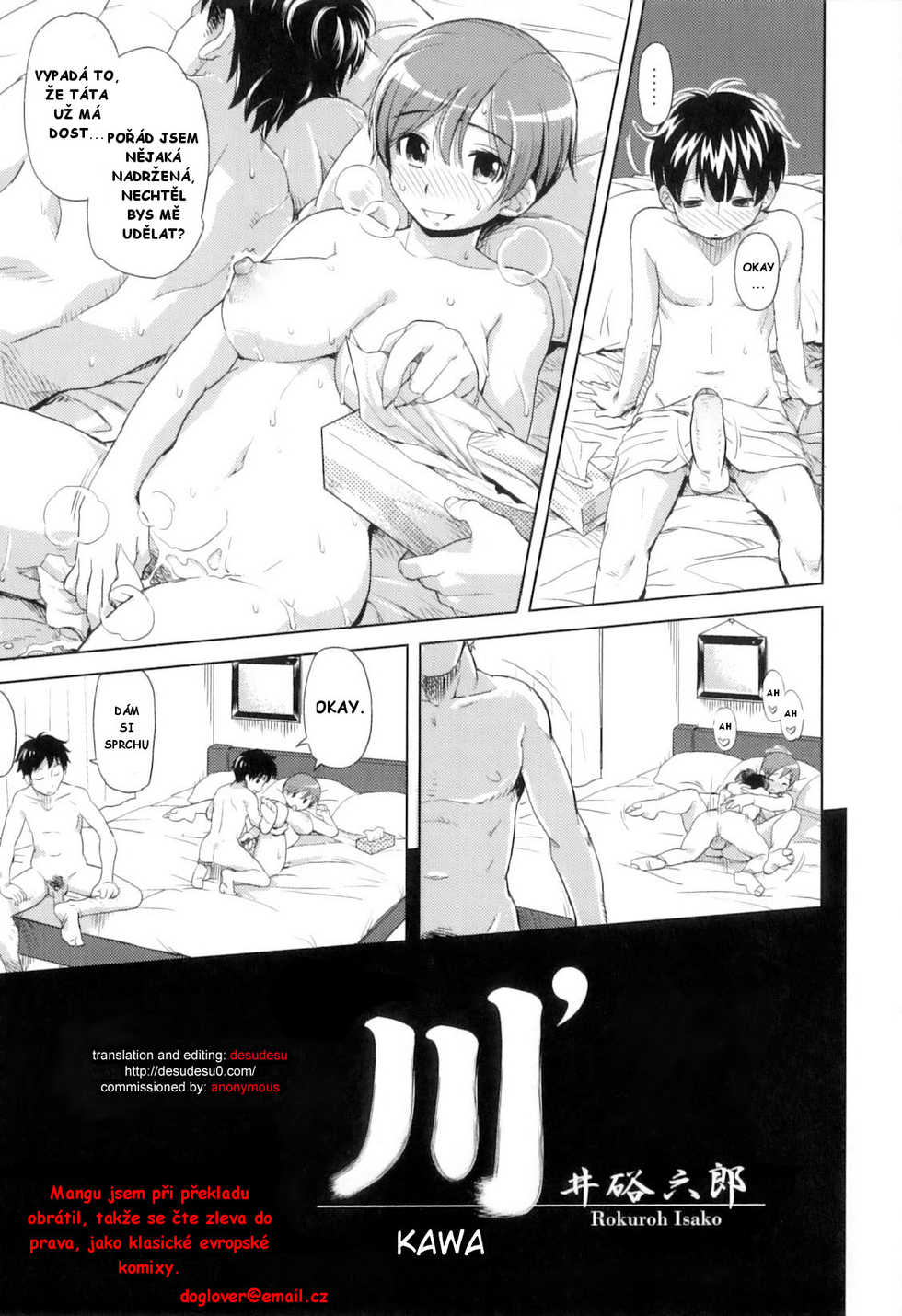 [Isako Rokuroh] Kawa' (Kemono For Essential 8) [Czech] - Page 2