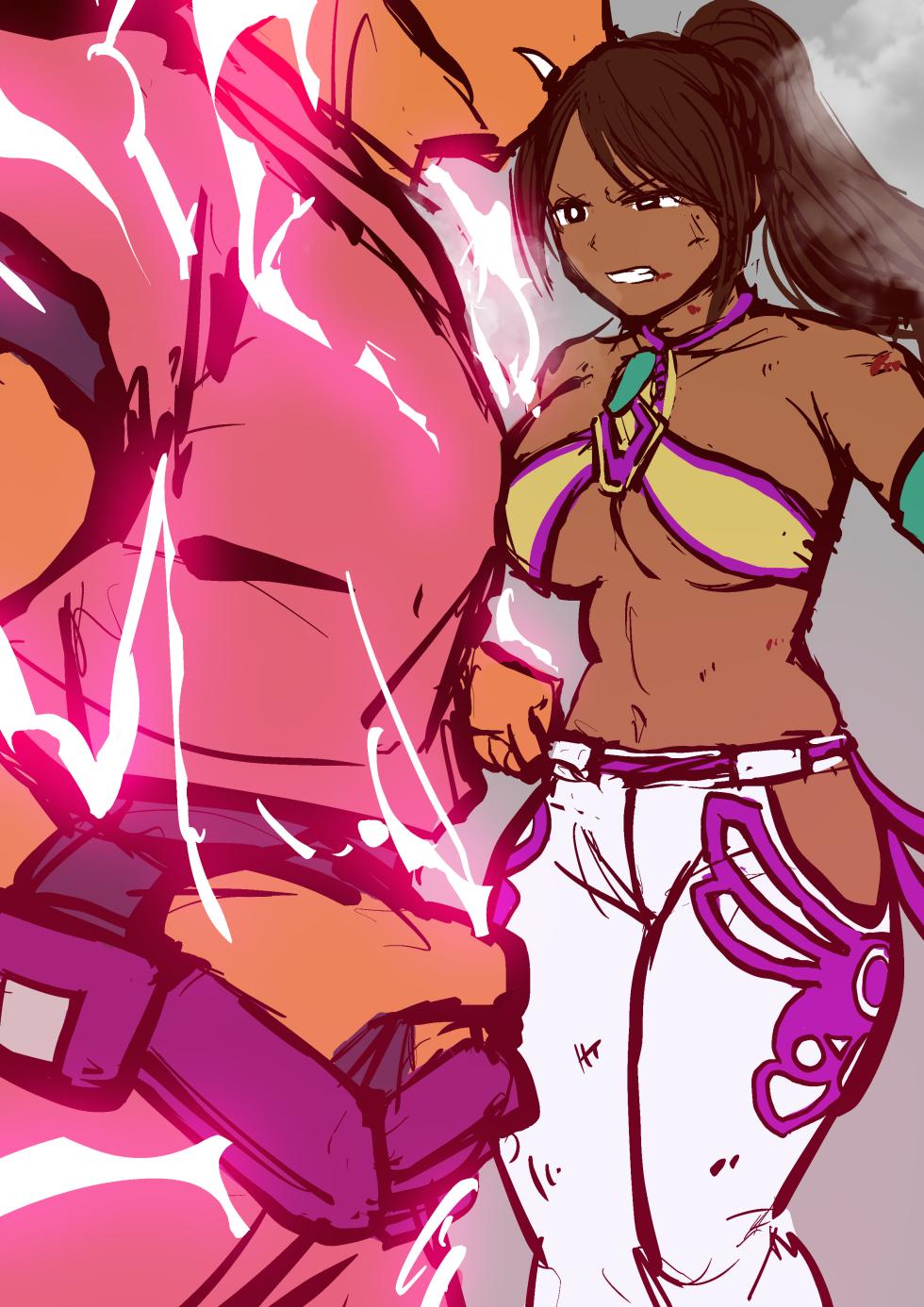 [Sanma-Drill] Dan Hibiki VS. (various) - Page 8