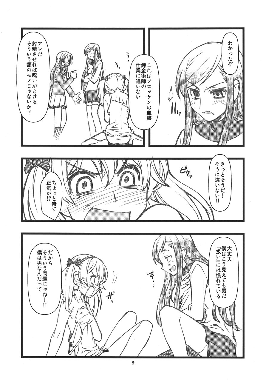 (COMIC1☆4) [niesox (Tamori Tadaji)] Broken na Ketsuzoku-tachi (Brocken Blood) - Page 7